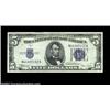 Image 1 : Fr. 1653 $5 1934C Mule Silver Certificate. Choice Crisp Uncirculated.The very scarce N-A block mule.