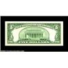 Image 4 : Fr. 1654 $5 1934D Silver Certificates. Gem Crisp Uncirculated.Two changeover pairs, a Wide 1 to Narr