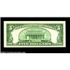 Image 4 : Fr. 1654 $5 1934D Silver Certificates. Changeover Pair. Choice-Gem Uncirculated.Wide 1 to Narrow cha