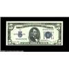 Image 7 : Fr. 1654 $5 1934D Silver Certificates. Choice-Gem Crisp Uncirculated.Two changeover pairs, one a Wid