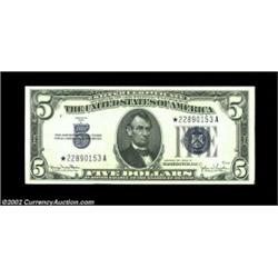 Fr. 1654* $5 1934D Silver Certificate. Gem Crisp Uncirculated.We might just as well have called this