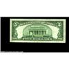 Image 2 : Fr. 1654* $5 1934D Wide II Silver Certificates. Choice Crisp Uncirculated.A consecutive pair of thes