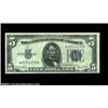 Image 3 : Fr. 1654* $5 1934D Silver Certificates. Changeover Pair. Choice Crisp Uncirculated.A Narrow to Wide.