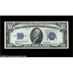 Fr. 1702 $10 1934A Silver Certificate. Gem Crisp Uncirculated. Important notice: We expect to be auc