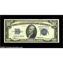 Fr. 1702 $10 1934A Silver Certificate. Gem Crisp Uncirculated.Utterly superb in every respect. Impor