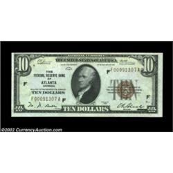 Fr. 1860-F $10 1929 Federal Reserve Bank Note. Choice-Gem Crisp Uncirculated.A crackling fresh "Geor