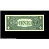 Image 2 : Fr. 1901-C $1 1963A Federal Reserve Note. Gem Crisp Uncirculated.Desirable low serial number C000000