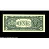 Image 2 : Fr. 1901-G $1 1963A Federal Reserve Note. Choice Crisp Uncirculated.Neat single digit serial number.