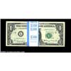 Image 1 : Fr. 1901-L* $1 1963A Federal Reserve Notes. Original pack of 100. Gem Crisp Uncirculated.A pack of 1