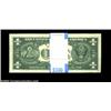 Image 2 : Fr. 1901-L* $1 1963A Federal Reserve Notes. Original pack of 100. Gem Crisp Uncirculated.A pack of 1