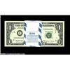 Image 1 : Fr. 1924-C* $1 1999 Federal Reserve Notes. Gem Crisp Uncirculated.A pristine original pack of star n