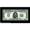 Image 1 : Fr. 1951-L $5 1928A Federal Reserve Note. Crisp Uncirculated.This lovely San Francisco $5 has the ap