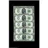 Image 1 : Fr. 1952-C $5 1928B Federal Reserve Notes. Crisp Uncirculated.A group of five consecutive pieces, al