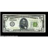 Image 1 : Fr. 1952-H $5 1928B Light Green Seal Federal Reserve Note. Choice Crisp Uncirculated.There is a bit.