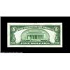 Image 2 : Fr. 1952-I $5 1928B Federal Reserve Note. Gem Crisp Uncirculated.A superbly embossed and fresh examp