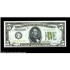 Image 5 : Light Green Seal Trio.$5 1934 Light Green Seal Federal Reserve Notes. Philadelphia, Atlanta, Chicago