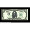 Image 1 : Fr. 1961-E $5 1950 Federal Reserve Notes. Changeover Pair. Gem Crisp Uncirculated.A nice narrow to W