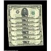 Image 1 : Selected 1950C $5 Feds, Including$5 1950C Federal Reserve Notes. Boston. Five consecutive notes.Choi