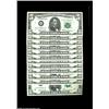 Image 1 : Fr. 1969-A-L $5 1969 Federal Reserve Notes. Gem Crisp Uncirculated.A 12 piece district set. 12 notes