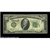 Image 1 : Four Early Feds.Fr. 2001-B* $10 1928A Federal Reserve Note VG-Fine, light scuffs on the backFr. 2001