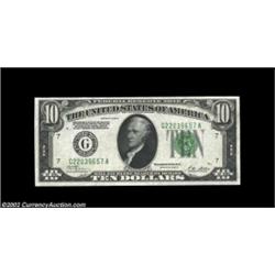 Fr. 2002-G $10 1928B Federal Reserve Note. CGA Choice Uncirculated 64. Important notice: We expect t