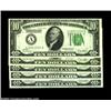 Image 1 : $10 1928B Federal Reserve Notes. Boston, Philadelphia, Cleveland, Chicago, Kansas City. EF-AU, AU, G