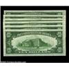 Image 2 : Fr. 2006-C $10 1934A Federal Reserve Notes. Cut Half Sheet of Six. Gem Crisp Uncirculated.A cracklin