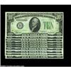 Image 1 : Fr. 2006-D $10 1934A Federal Reserve Notes. Choice-Gem Crisp Uncirculated.Ten pieces, all either Cho