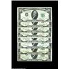 Image 1 : Eight 1950 $10 Feds, including the following blocks: B-A, C-A, E-A, F-A, H-A, J-A, K-A. L-A. All but