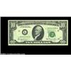 Image 1 : Fr. 2025-L $10 1981 Federal Reserve Note. CGA Choice Uncirculated 64.A solid serial number L55555555