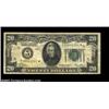 Image 1 : Fr. 2050-E* $20 1928 Federal Reserve Note. Fine.A very scarce star with excellent color for the grad