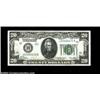 Image 1 : Fr. 2050-J $20 1928 Federal Reserve Note. Gem Crisp Uncirculated.A perfectly centered crackling fres