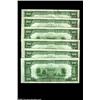 Image 2 : Fr. 2055-B $20 1934A Federal Reserve Notes. Cut Half Sheet of Six. Gem Crisp Uncirculated.Crackling.