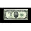 Image 1 : Fr. 2060-B* $20 1950A Federal Reserve Note. Extremely Fine-About Uncirculated.Well centered and with