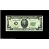 Image 1 : Fr. 2060-C* $20 1950A Federal Reserve Note. Gem Crisp Uncirculated.A crisp and fresh star example. I