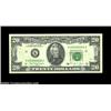 Image 1 : Fr. 2077-K $20 1988A Federal Reserve Note. Gem Crisp Uncirculated.A beautiful note bearing single di