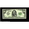 Image 1 : Fr. 2101-D, Fr. 2101-G $50 1928A Federal Reserve Notes. Extremely Fine.A pair of high grade early Fe