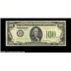 Image 1 : Fr. 2152-D $100 1934 Federal Reserve Note. Gem Crisp Uncirculated.The Oakes catalogue valuation here