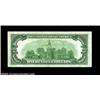 Image 2 : Fr. 2154-D $100 1934B Dark Green Seal Mule Federal Reserve Note. Choice About Uncirculated.A few han