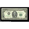 Image 1 : Fr. 2160-B $100 1950C Federal Reserve Notes. Choice Crisp Uncirculated.A run of three consecutive pi