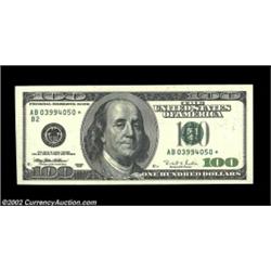 Fr. 2175-B*, Fr. 2175-E*, Fr. 2175-G* $100 1996 Federal Reserve Notes. Gem Crisp Uncirculated.A trio