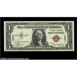 Fr. 2300 $1 1935A Hawaii Silver Certificate. Gem Crisp Uncirculated.A superb example of the scarcer.