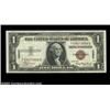 Image 1 : Fr. 2300 $1 1935A Hawaii Silver Certificate. Gem Crisp Uncirculated.A superb example of the scarcer.