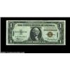 Image 1 : World War Two $1 Emergency Overprint Pair.Fr. 2300 $1 1935A Hawaii Silver Certificate Gem CUFr. 2306