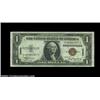 Image 3 : Fr. 2300 $1 1935A Hawaii Silver Certificates. Choice-Gem Crisp Uncirculated.A crisp, well centered p