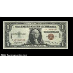 Fr. 2300 $1 1935A Hawaii Silver Certificate. Choice Crisp Uncirculated.A far nicer than average exam