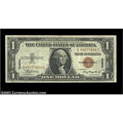 Fr. 2300 $1 1935A Hawaii Silver Certificate. Very Fine-Extremely Fine.A nice example of the very sca