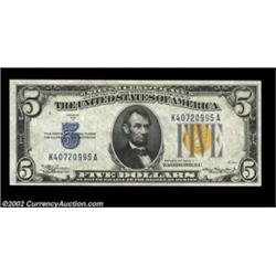 Hawaii & North Africa Quartet$5 1934A Hawaii FRN. VF.$10 1934A Hawaii FRN. VF-EF.$20 1934A Hawaii FR