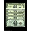 Image 1 : 3's and 4's--Fancy Serial Number Grouping.Fr. 1616 $1 1935G No Motto Silver Certificate serial numbe