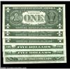 Image 2 : Six Feds.Fr. 1901-G* $1 1963A Federal Reserve Notes three consecutive examples, all Gem CUFr. 1955-G